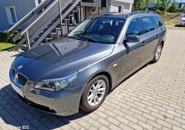 dolnośląskie BMW Seria 5 cena 18900 przebieg: 214658, rok produkcji 2007 z Zawiercie